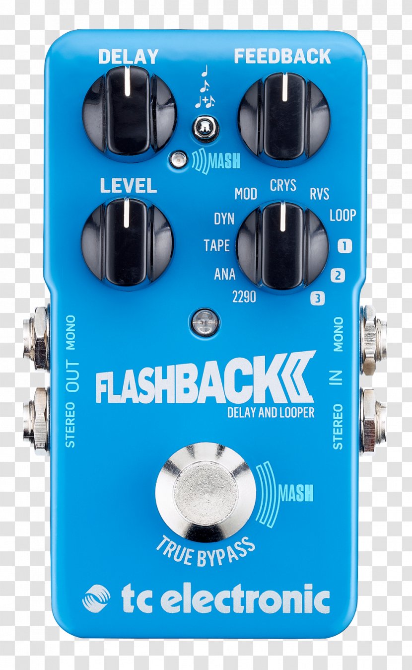 TC Electronic Flashback II Delay Effects Processors & Pedals - Tc Ii - Pressuresensitive Tape Transparent PNG