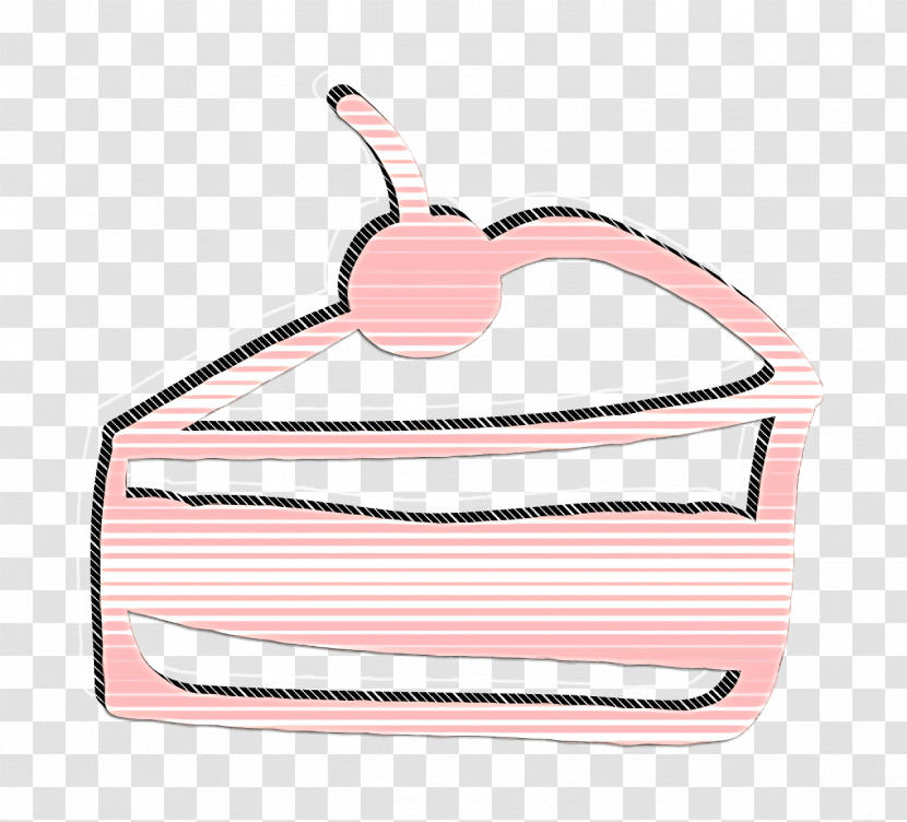 Cake Triangular Piece Handmade Symbol Icon Handmade Icon Cake Icon Transparent PNG
