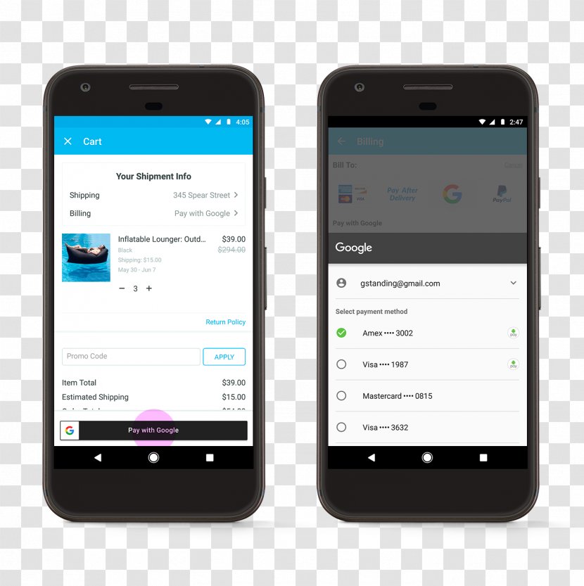 Google I/O Pay Send Mobile Payment - Telephony Transparent PNG
