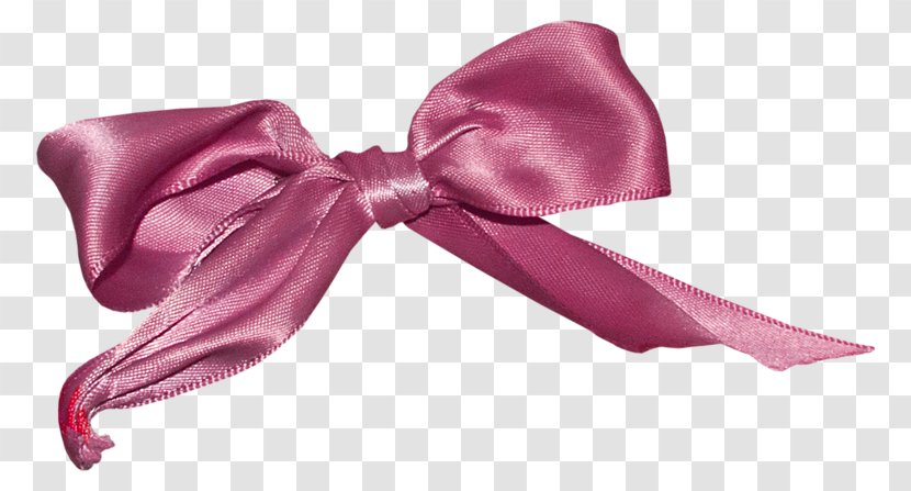 Ribbon Bow Tie Clip Art - Shoelaces - Pink Transparent PNG