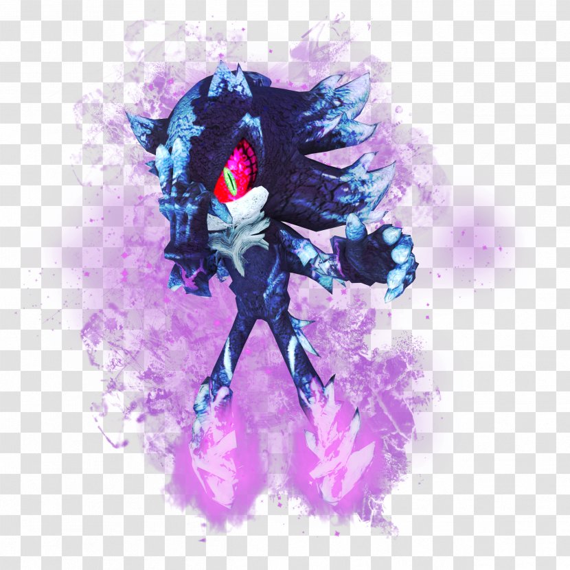 Sonic The Hedgehog Mephiles Dark Ray Flying Squirrel Archie Comics - Violet - Game Transparent PNG