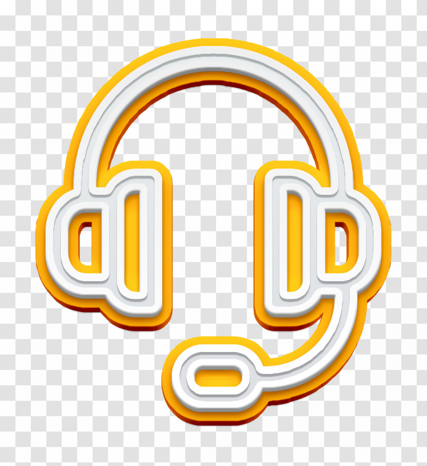 Headset Icon Ecommerce Icon Transparent PNG