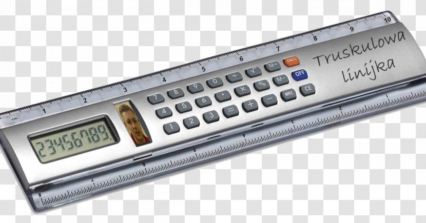 Measuring Scales Solar-powered Calculator Scale Ruler Transparent PNG
