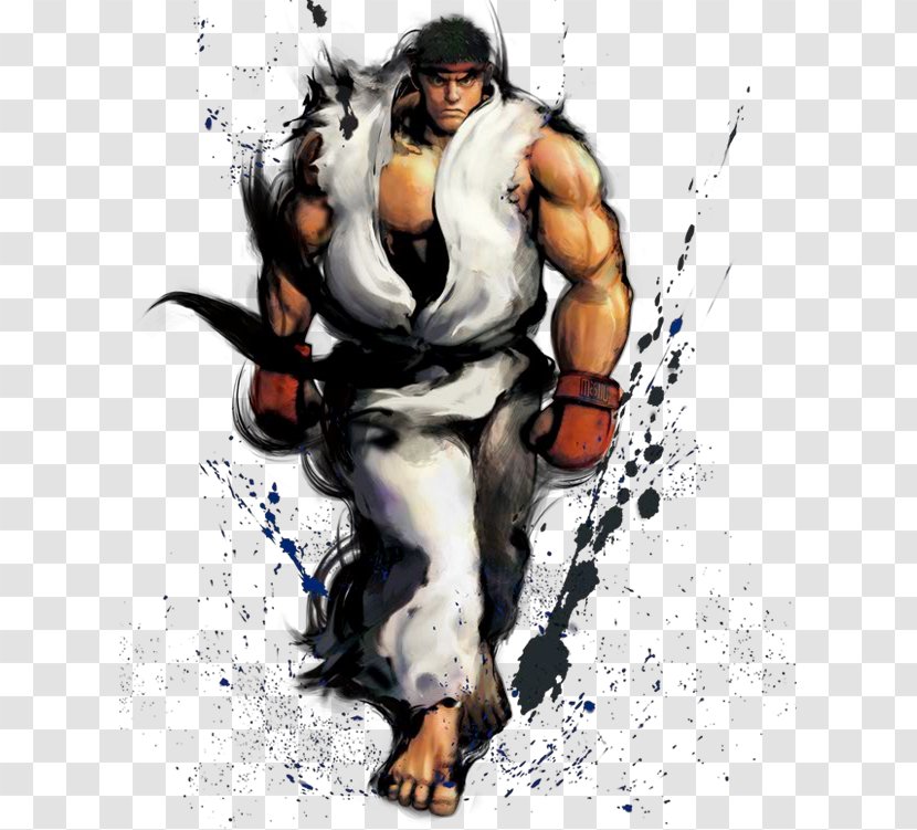 Super Street Fighter IV Ryu Akuma V - Mythology - Fighting Transparent PNG