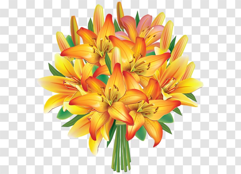 Flower Bouquet Lilium Clip Art - Plant - Of Flowers Transparent PNG