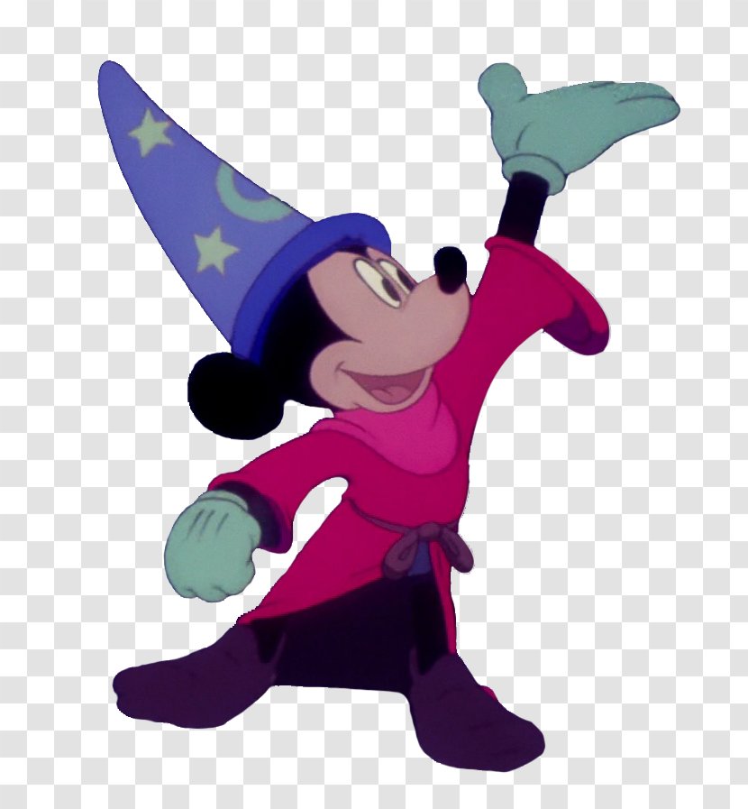 Mickey Mouse Fantasia Animated Cartoon Film - Character - Face Transparent PNG