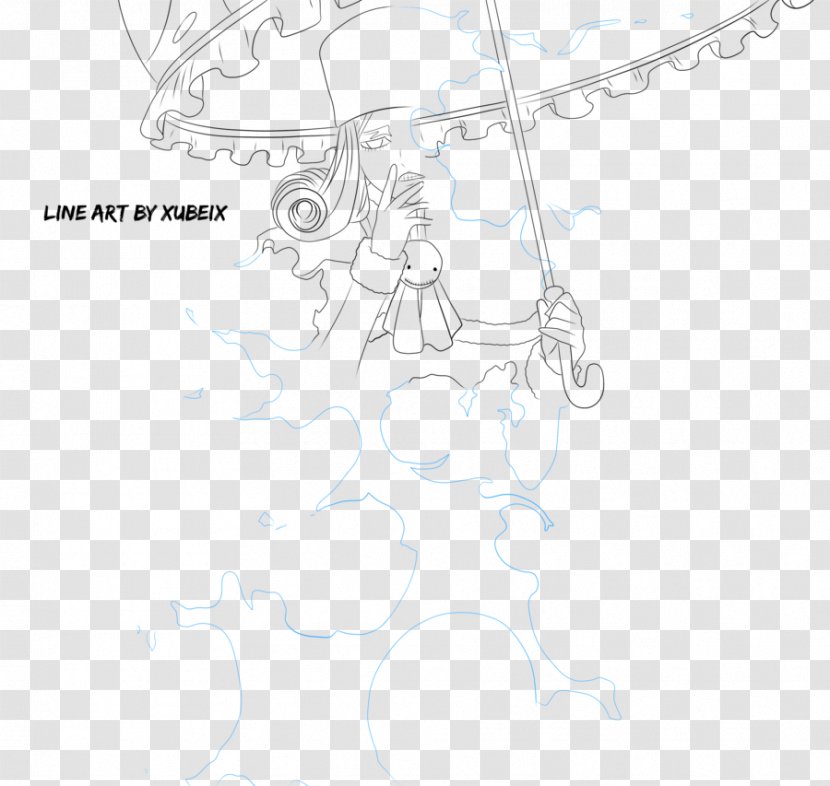 Line Art Sketch - Tree - Juvia Transparent PNG