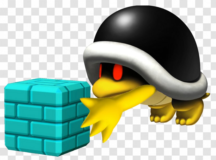 Super Mario Bros. Luigi Buzzy Beetle Koopa Troopa - Bros - Shell Transparent PNG