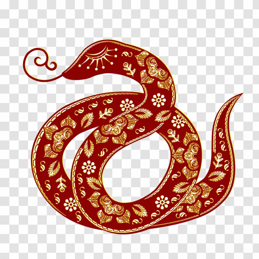 China Snake Chinese Zodiac New Year Transparent PNG