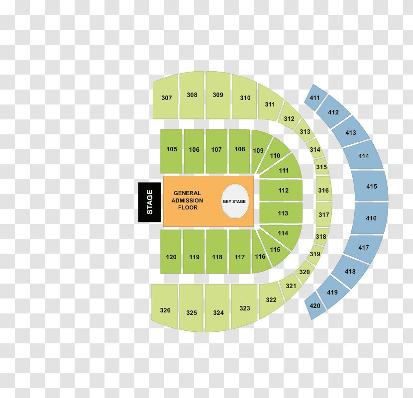 American Airlines Arena Map - Ebook - Indie Concert Transparent PNG