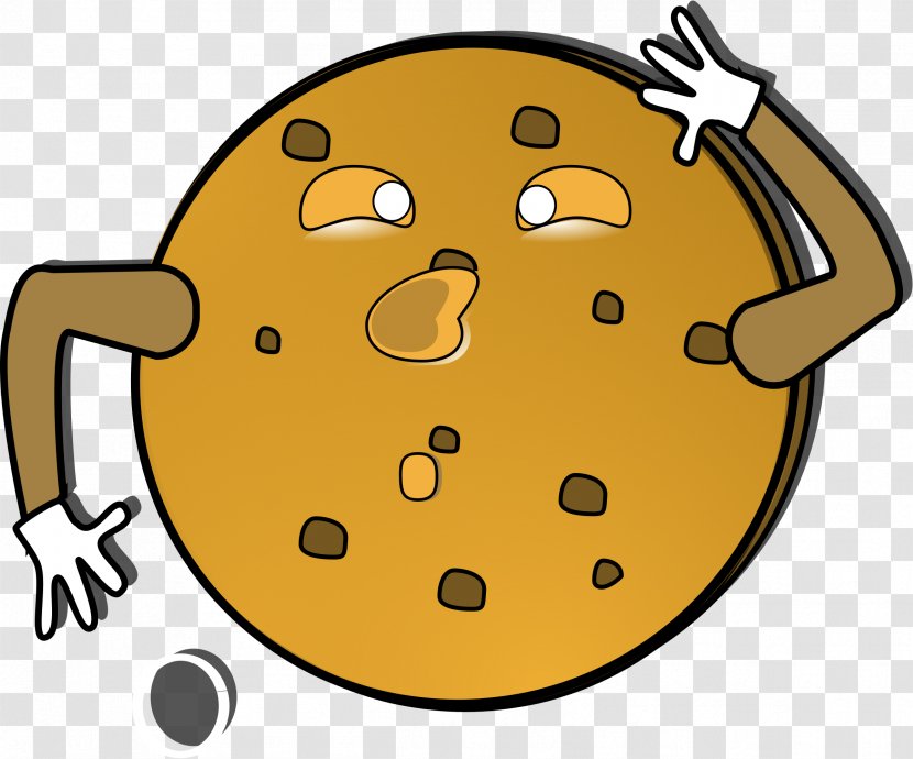 Chocolate Chip Cookie Biscuits Clip Art - Area - Biscuit Transparent PNG