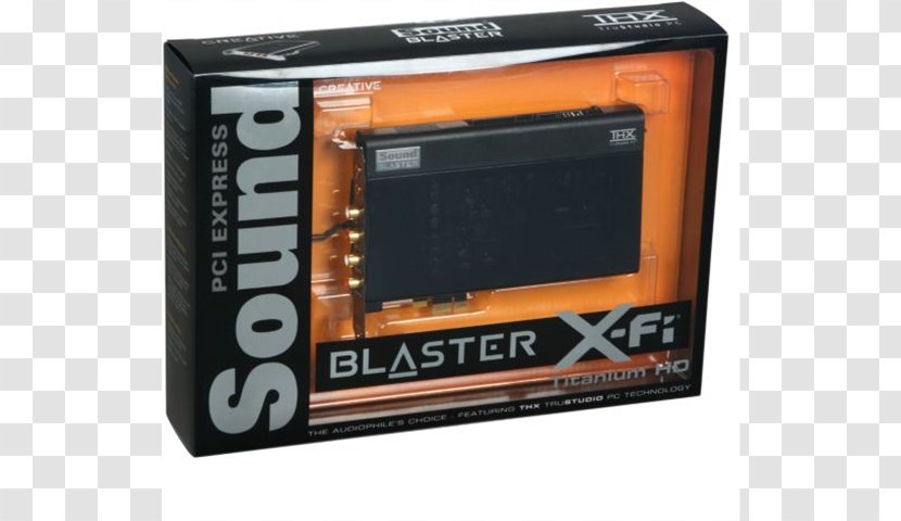 Sound Blaster X-Fi E-mu 20K Electronics Multimedia - Titanium - Xfi Transparent PNG