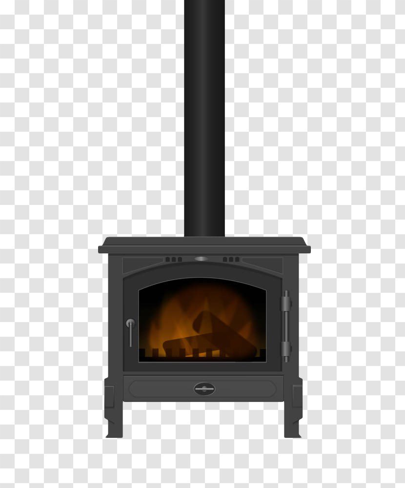 Furnace Wood-burning Stove Clip Art - Metal Firewood Transparent PNG