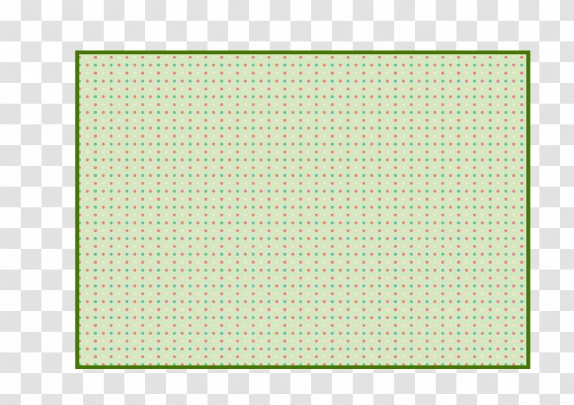 Material Green Pattern - Rectangle - Colored Dots On A Background Transparent PNG