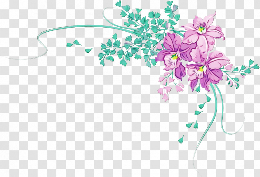 Floral Design Transparent PNG