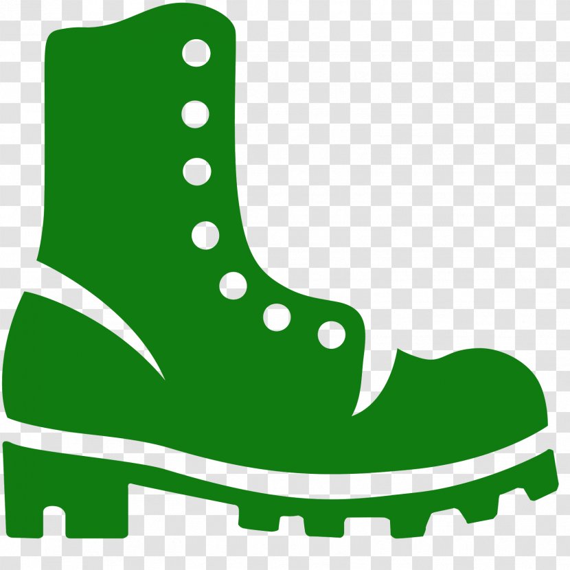 Snow Boot Shoe Clothing - Green Transparent PNG