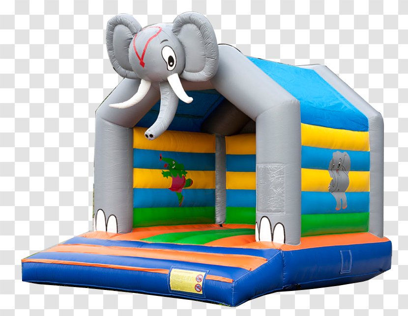 Inflatable Bouncers Party Elephantidae Child - Games Transparent PNG