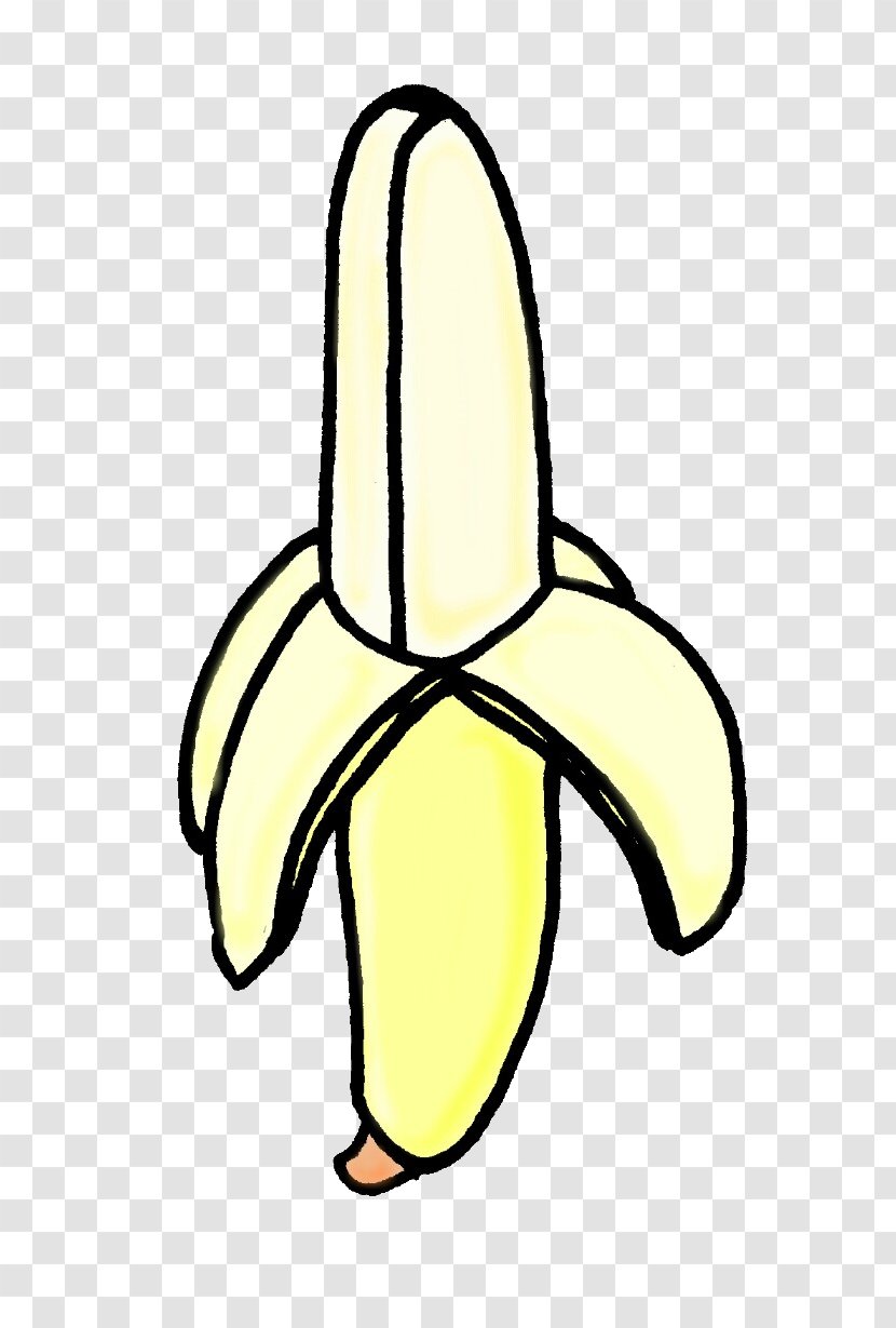 Clip Art Banana-families Bananas Cartoon Line - Plant - Moss Transparent PNG