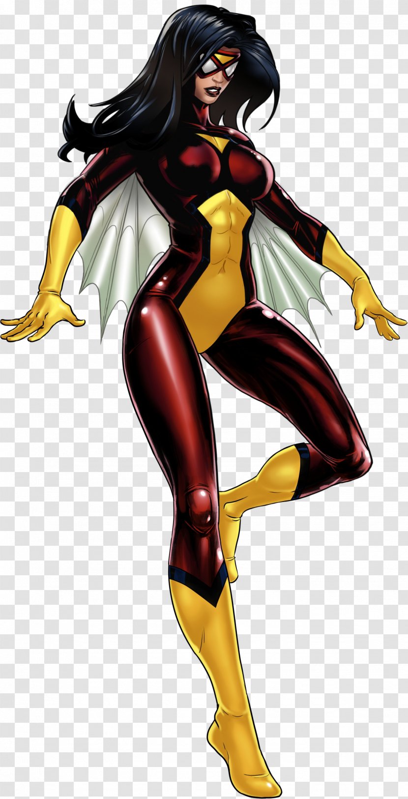 Marvel: Avengers Alliance Wasp Felicia Hardy Spider-Woman (Jessica Drew) Carol Danvers - Fiction - Batgirl Transparent PNG