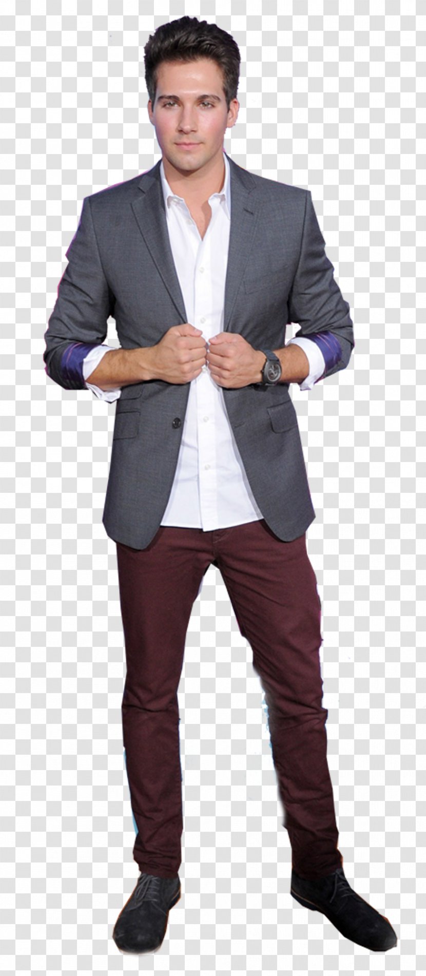 James Maslow Big Time Rush Blazer Speak Now 2013 Kids' Choice Awards - Fearless Transparent PNG