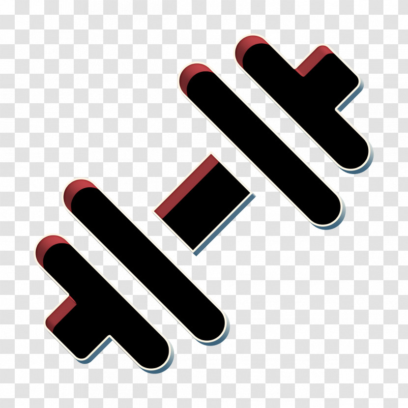 Gym Icon Dumbbell Icon Hotel Service Icon Transparent PNG