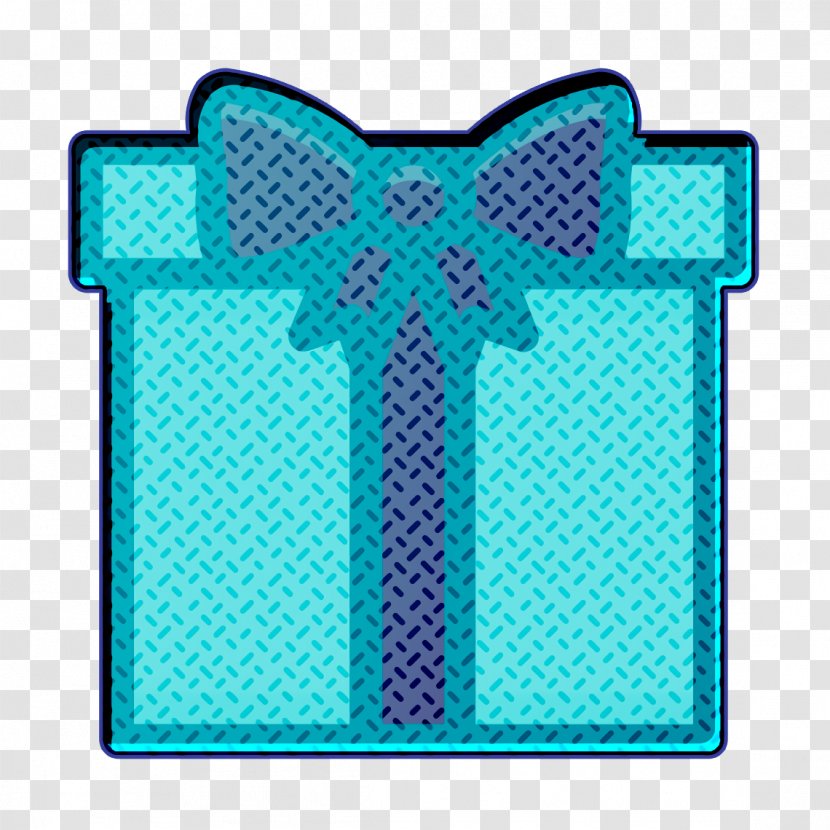 Birthday Icon Box Christmas - Gift - Electric Blue Cross Transparent PNG