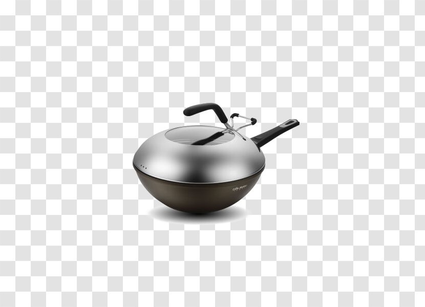 Non-stick Surface Wok Frying Pan Stock Pot - Product - Mark Carter With Flat Transparent PNG