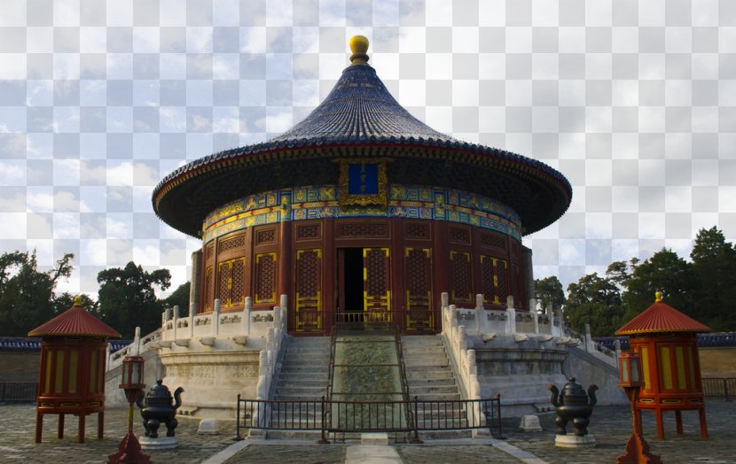 Temple Of Heaven Forbidden City Jingshan Park Shinto Shrine - Tourism Transparent PNG
