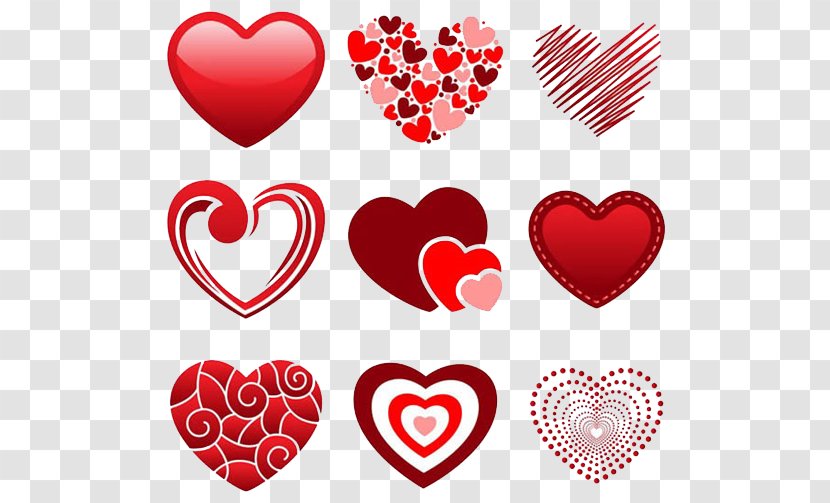 Heart Drawing Illustration - Valentine's Day Love Transparent PNG