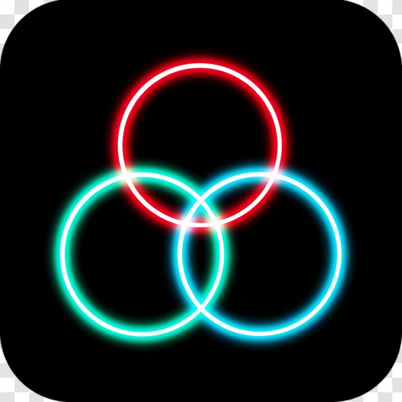 Symbol Circle - Neon Transparent PNG