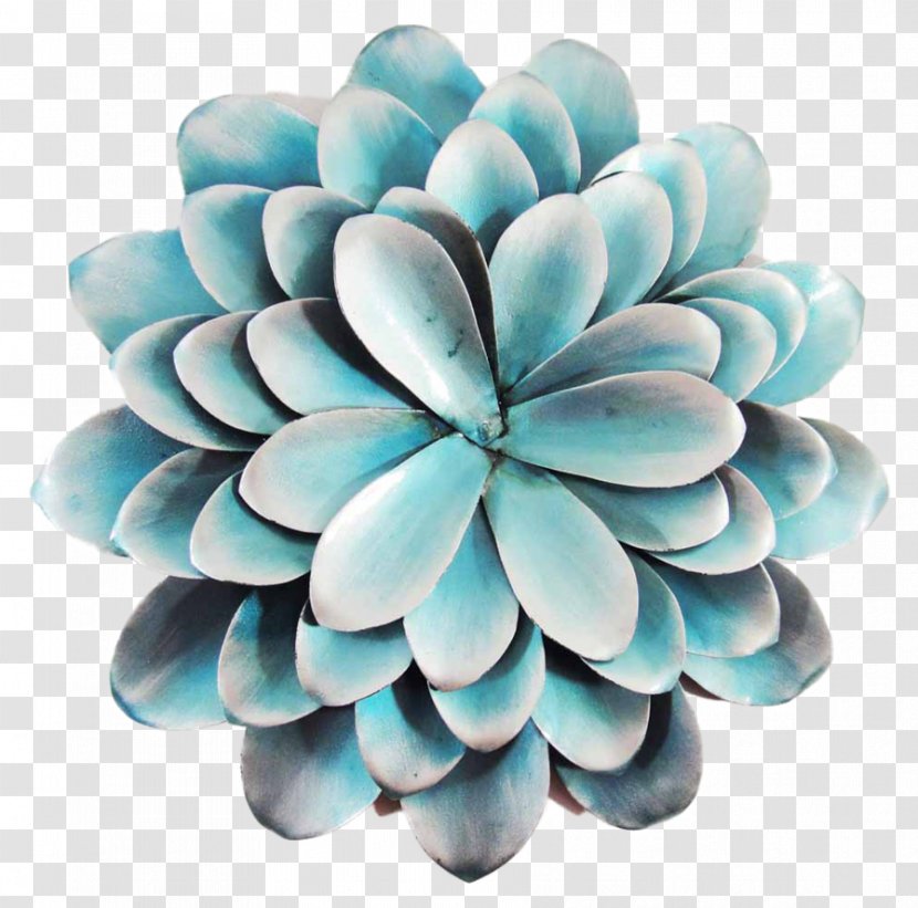Blue Flower Rose - Aqua Transparent PNG
