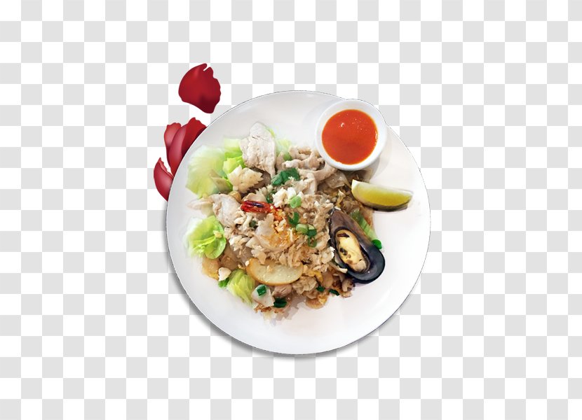 Thai Cuisine Vegetarian Platter Salad Recipe - Plate Transparent PNG