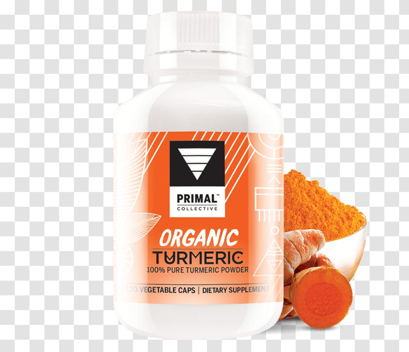 Organic Food Turmeric Flavor Ginger - Capsule Transparent PNG