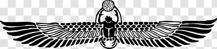 Ancient Egypt Scarab Dung Beetle Tattoo - Symmetry - Egyptian Gods Transparent PNG