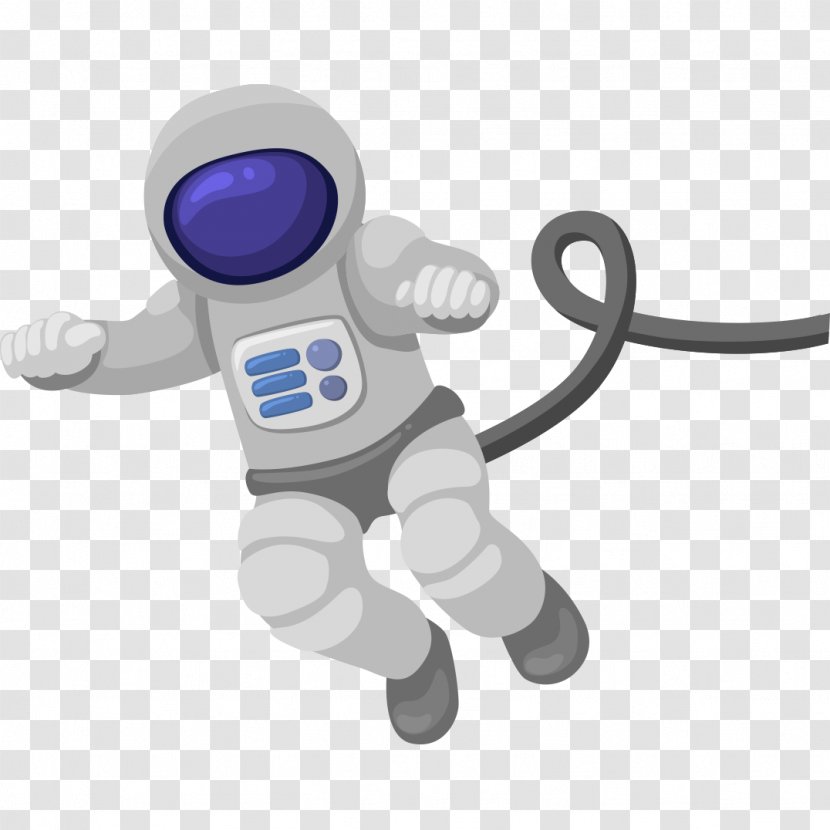 Astronaut Cartoon Outer Space Clip Art - Spacecraft Transparent PNG