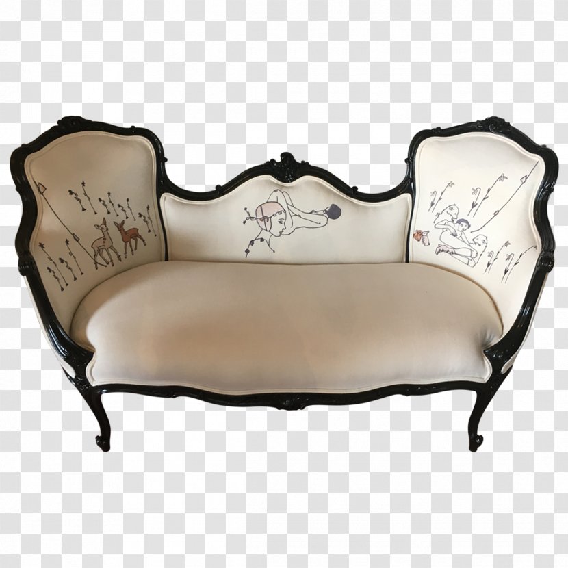 Loveseat Couch Chair Garden Furniture - Table Transparent PNG
