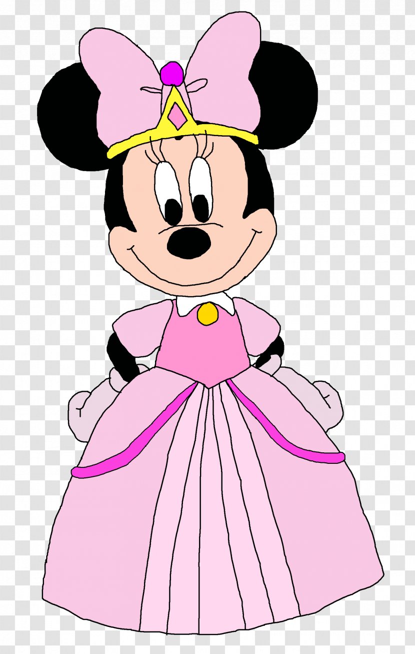 Minnie Mouse Mickey Goofy Minnie-rella Clip Art - Watercolor Transparent PNG