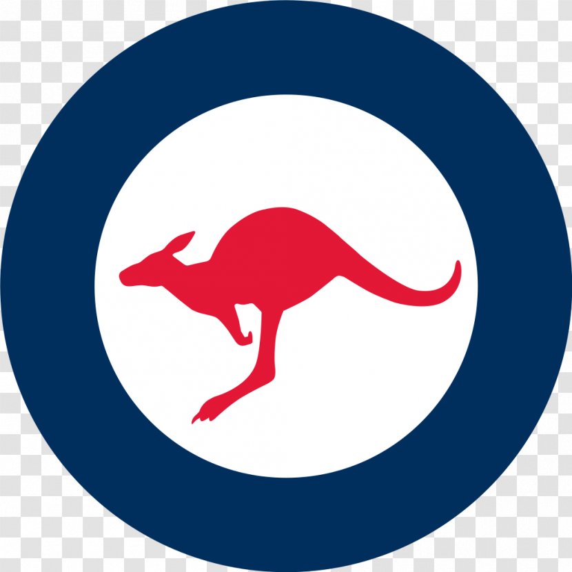 Royal Australian Air Force Roundels Military Aircraft Insignia - Roundel - Kangaroo Transparent PNG