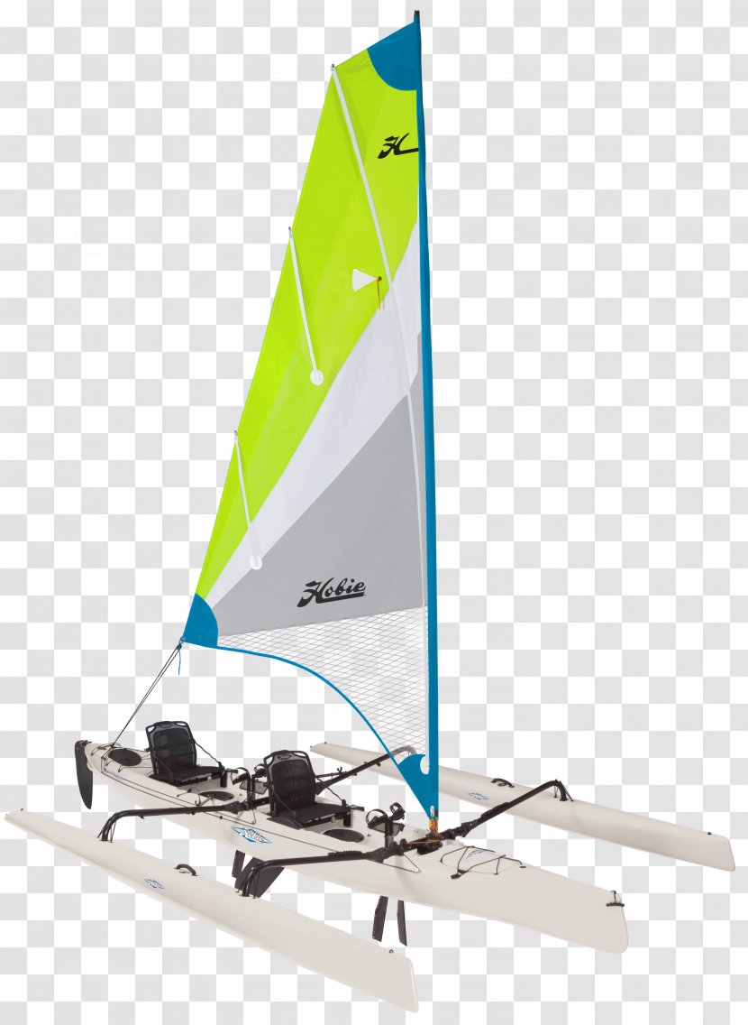 Hobie Mirage Tandem Island Cat Kayak Sail Windward Boats Inc - Paddling Transparent PNG