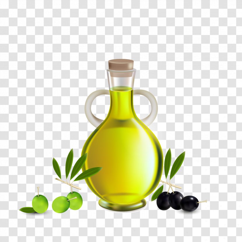 Mediterranean Cuisine Greek Olive Oil - Drink Transparent PNG