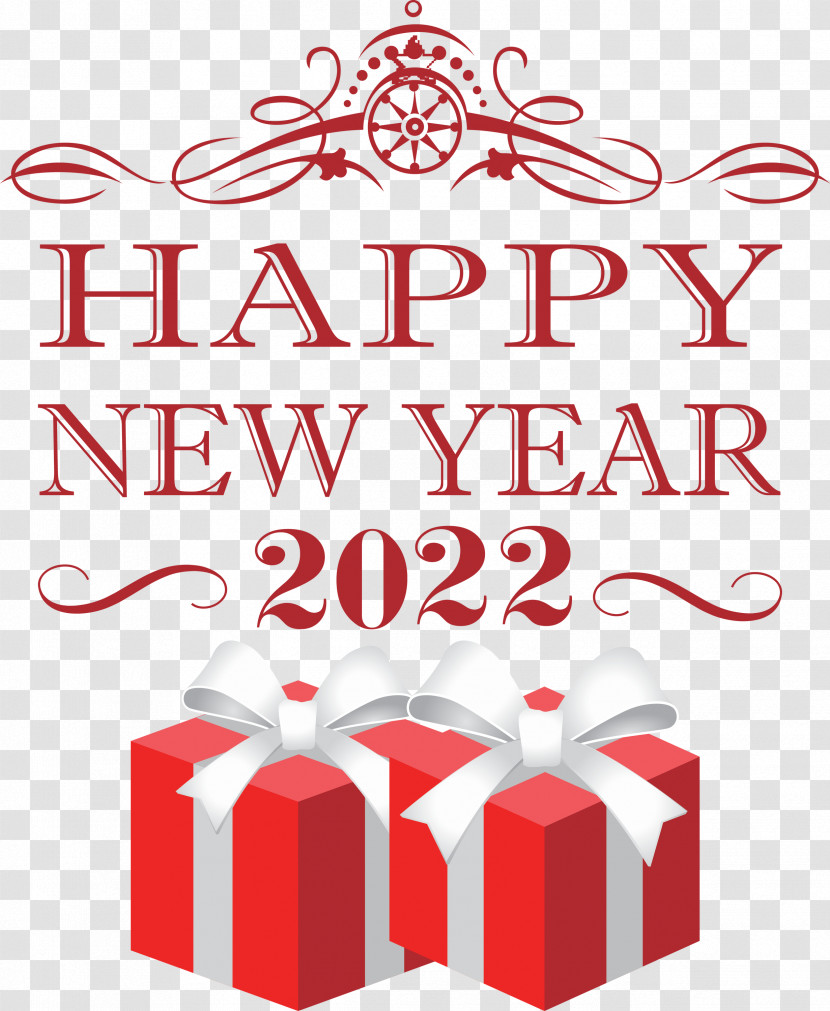 New Year 2022 Greeting Card New Year Wishes Transparent PNG