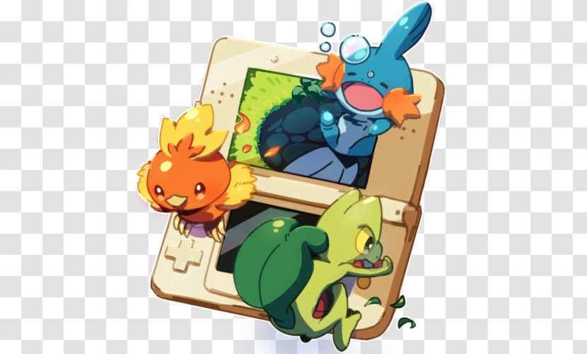 Pikachu Torchic Pokémon Mudkip Treecko - Pokemon Transparent PNG