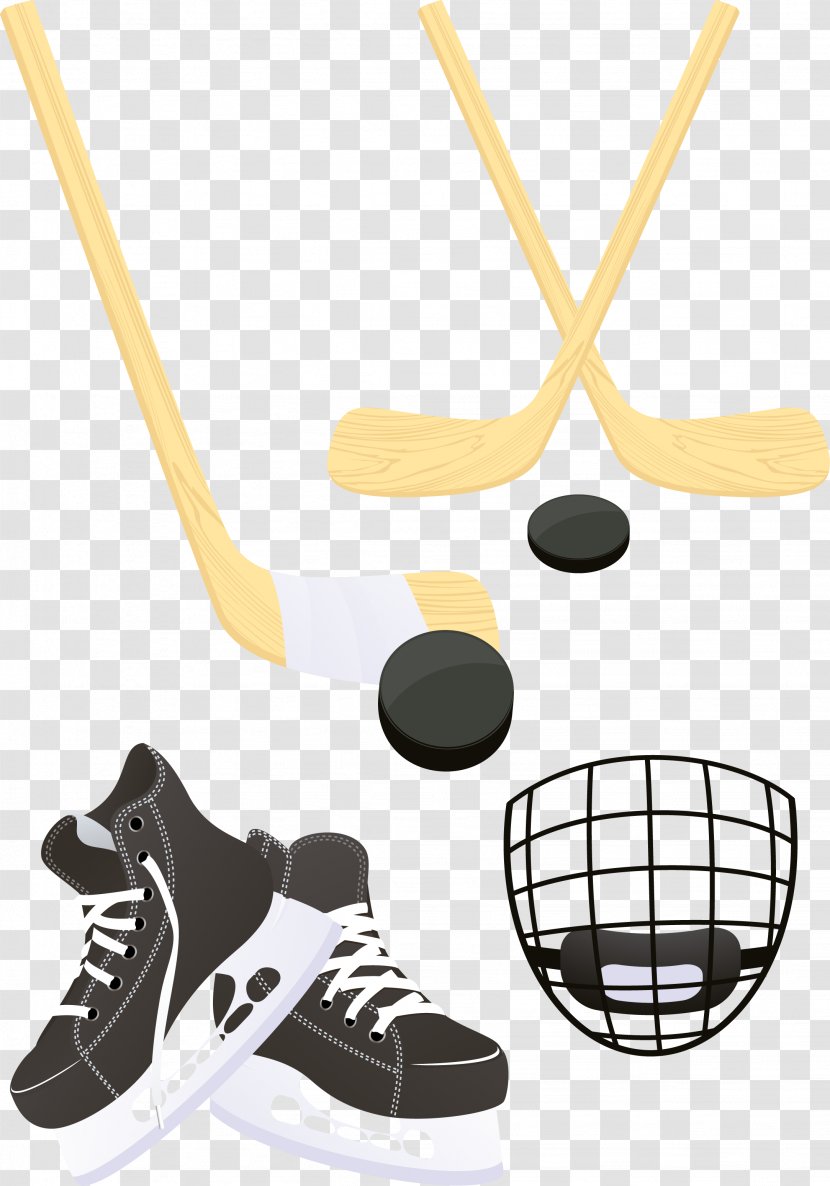 Roller Hockey Golf Illustration - Skates Transparent PNG