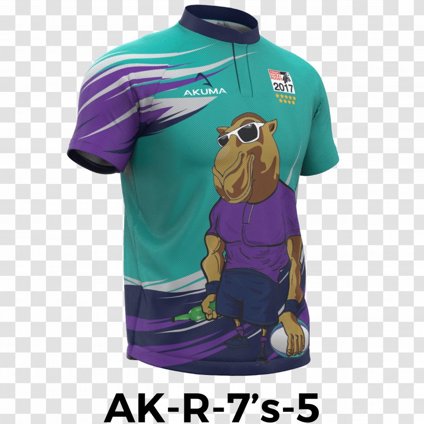 T-shirt Jersey Rugby Union Graphic Design - Floral Transparent PNG