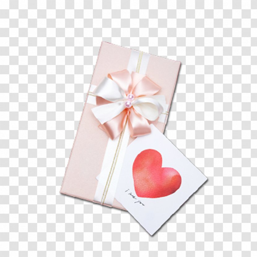 Gift Valentines Day Ribbon - Christmas - Valentine's Transparent PNG