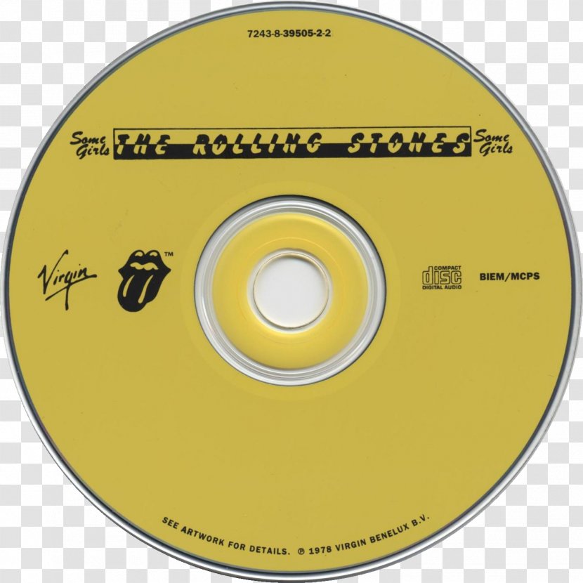 The Rolling Stones US Tour 1978 Some Girls Sticky Fingers Album - No - Virgin Records Transparent PNG