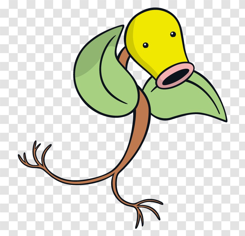 Pokémon Red And Blue FireRed LeafGreen Bellsprout Weepinbell - Wing - Sprout Transparent PNG