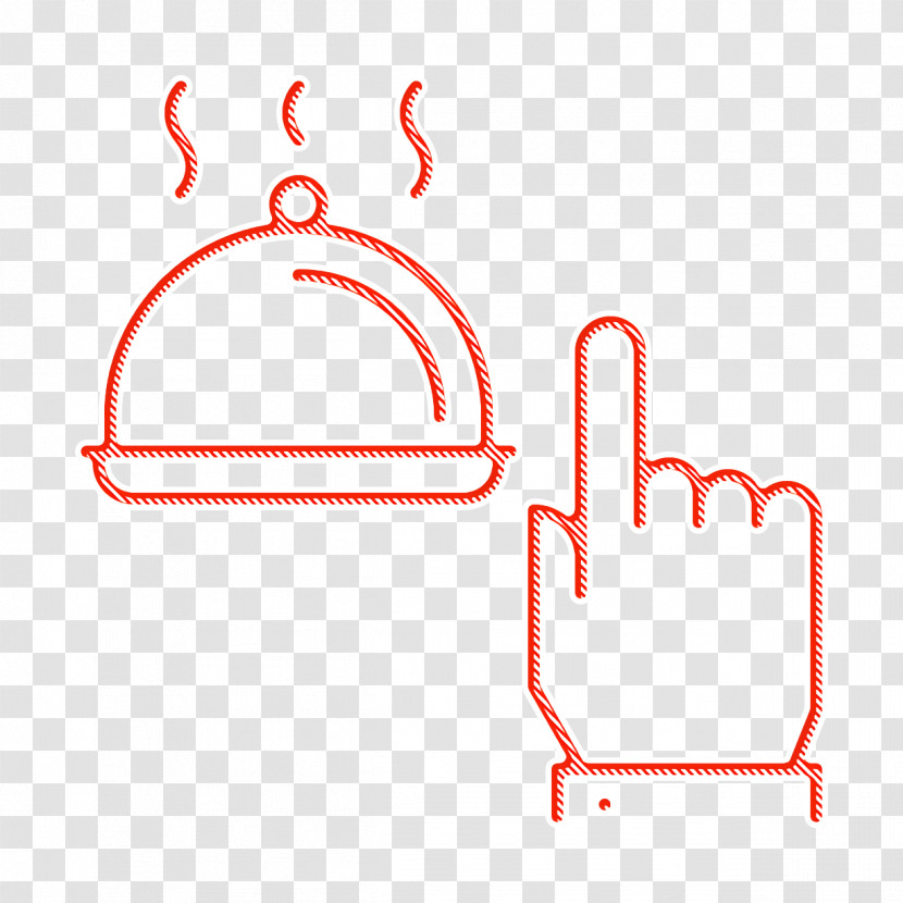 Eat Icon Hand Icon Food Delivery Icon Transparent PNG