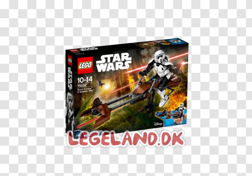 Speeder Bike Lego Star Wars Imperial Scout Trooper Toy Transparent PNG