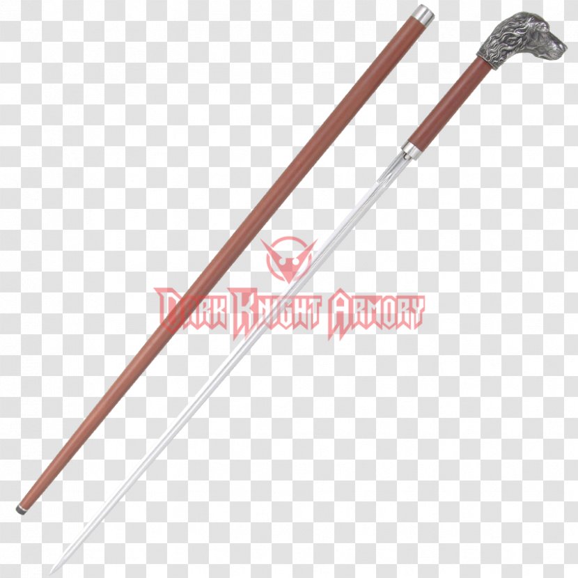 Swordstick Dog Assistive Cane Walking Stick - Hilt - Sword Transparent PNG